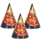 Disney Cars Party Hats, 8 ct