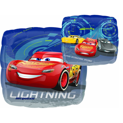 Cars Lightning McQueen Square Foil Balloon 18"