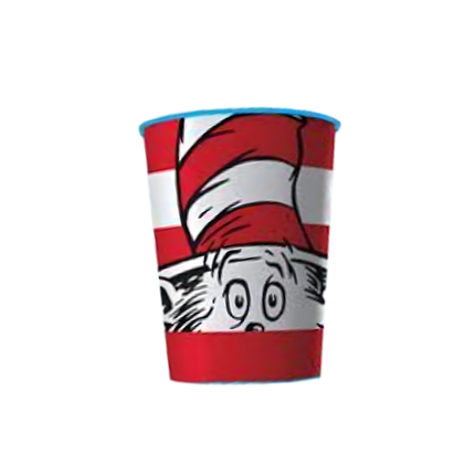 Cat in the Hat 9oz Paper Cups 8ct