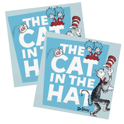 Cat in the Hat Luncheon Napkins 16ct