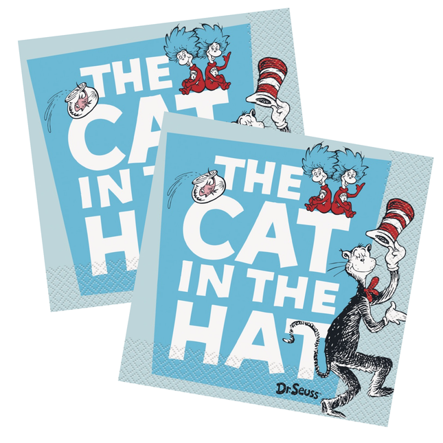 Cat in the Hat Luncheon Napkins 16ct