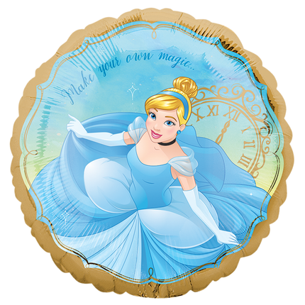 The Cinderella foil balloon included in this set