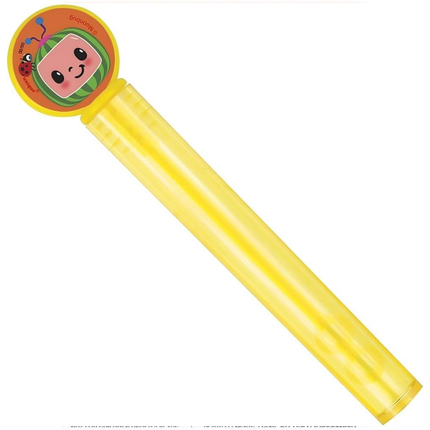 Cocomelon Bubble Tubes & Wands 4 ct