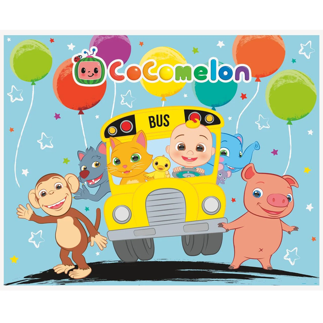 Cocomelon Photo Booth Backdrop