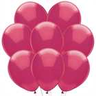 Crystal Fuchsia Latex Balloons 12