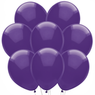 Crystal Purple Latex Balloons 12