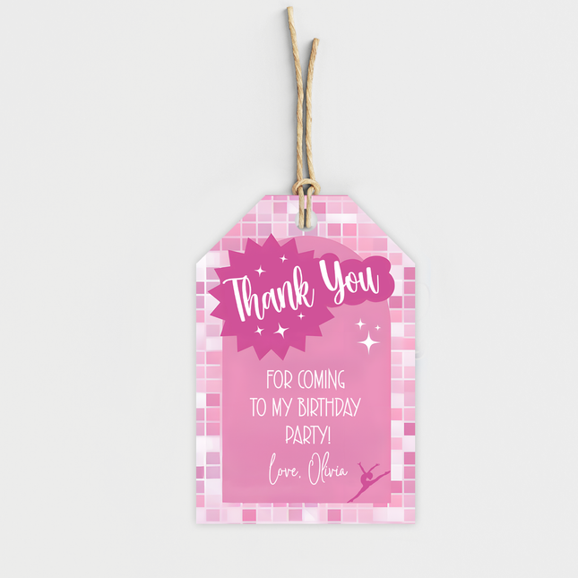 Dance Party Personalized Thank You Cards, 8 ct