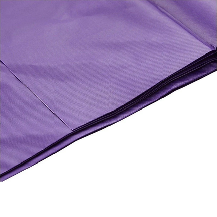 Deep Purple Solid Rectangular Plastic Table Cover, 54" x 108"