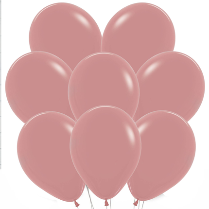 Deluxe Rosewood Latex Balloon 11″, 8 ct