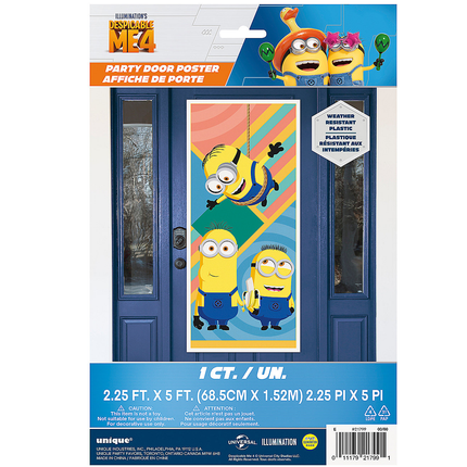 Minions Despicable Me Plastic Door Cover 