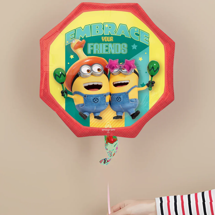 Minions Despicable Me 4 Foil Balloon 22", 1ct