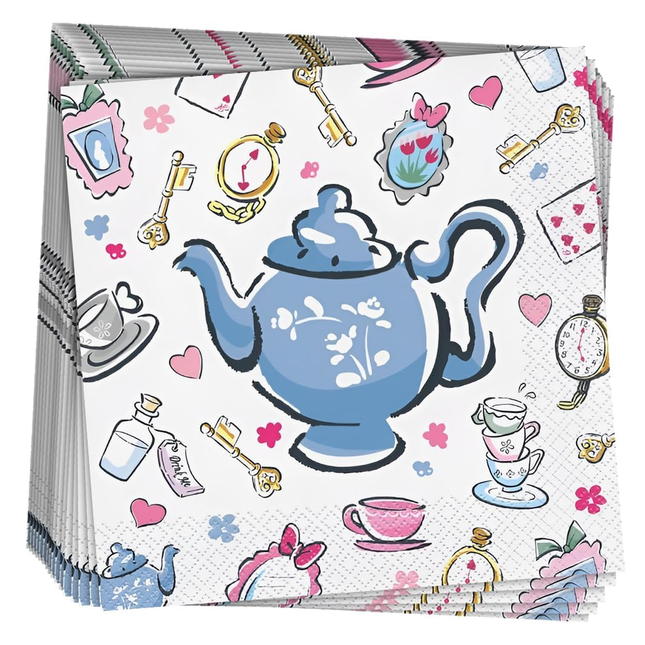 Disney Alice in Wonderland Luncheon Napkins 16 ct