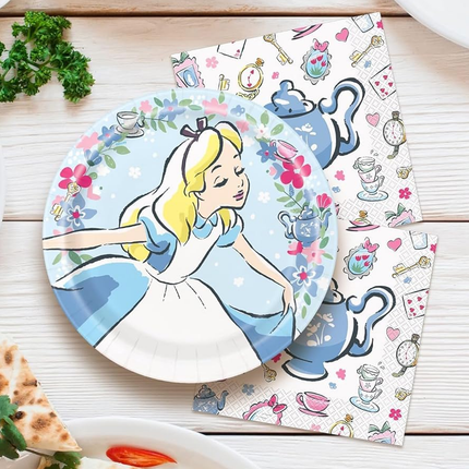 Disney Alice in Wonderland Luncheon Napkins 16 ct