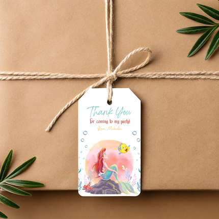 Disney Ariel Princess Custom Thank You Cards, 8 ct