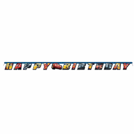 Disney Cars Happy Birthday Banner 6 ft