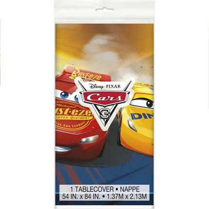 Disney Cars™ Plastic Tablecover 54″ x 84"