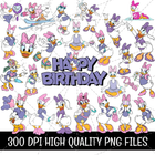55 Daisy Duck High Quality Clipart Png Files Instant Download
