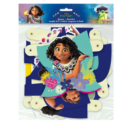 Disney Encanto "Happy Birthday" Jointed Banner, 6 ft