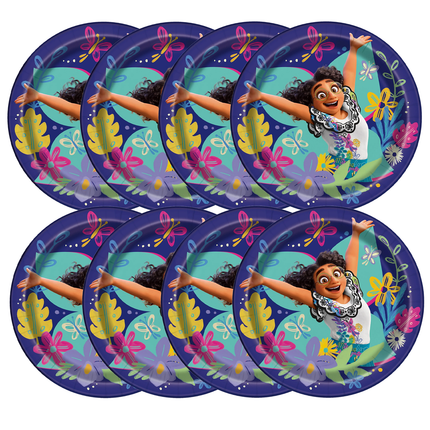 Disney Encanto Paper Dinner Plates – 9 Inches – 8 Count