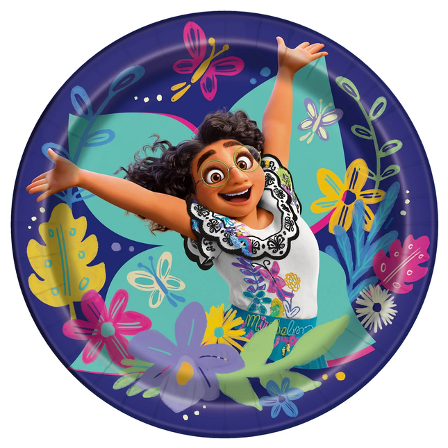 Disney Encanto Paper Dinner Plates – 9 Inches – 8 Count