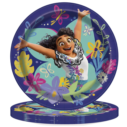 Disney Encanto Paper Dinner Plates – 9 Inches – 8 Count