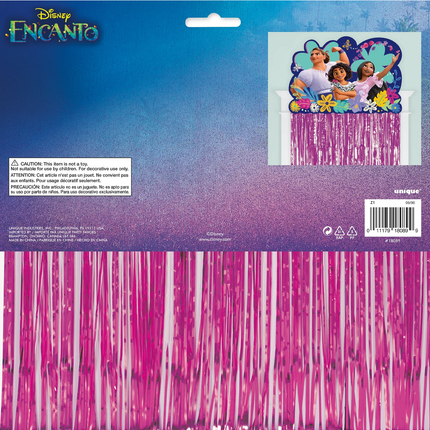 Disney Encanto Party Foil Fringe Door Curtain