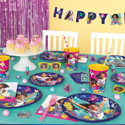 Disney Encanto Party Foil Fringe Door Curtain