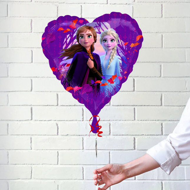 Disney Frozen 2 Elsa Anna Love Foil Balloon 18″