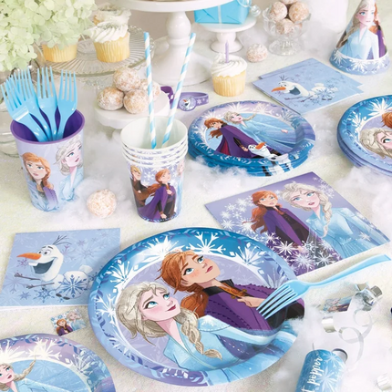 Frozen Paper Dinner Plates – 8 Ct, 9"