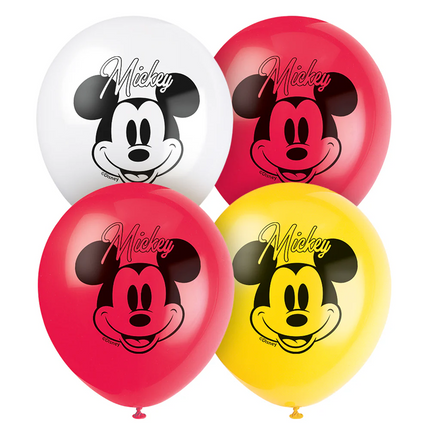 Mickey Mouse set component: Disney Mickey Mouse Latex Balloons 12" - 8ct