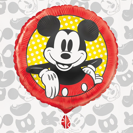 Disney Mickey Mouse Round Foil Balloon 18 Inch