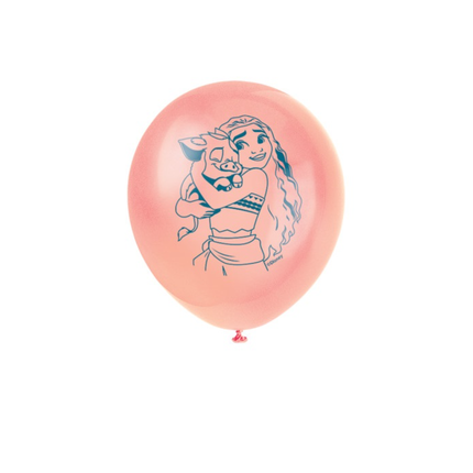 Disney Moana 12" Latex Balloons 8ct