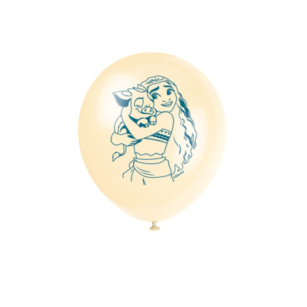 Disney Moana 12" Latex Balloons 8ct