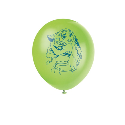 Disney Moana 12" Latex Balloons 8ct