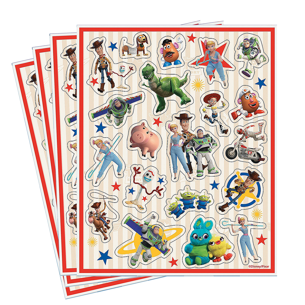 Pixar Sticker Pack Disney Pixar Toy Story 4 Stickers 80 pcs – BestParty.Co
