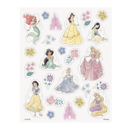 Disney Princess Glitter Stickers 96ct