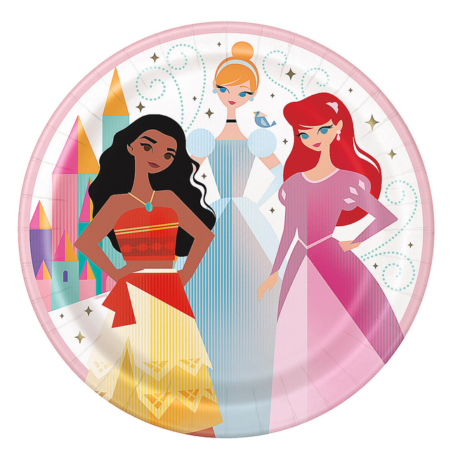 Disney Princess Party Paper Dinner Plates – 8 Ct