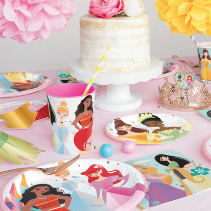Disney Princess Party Paper Dinner Plates – 8 Ct