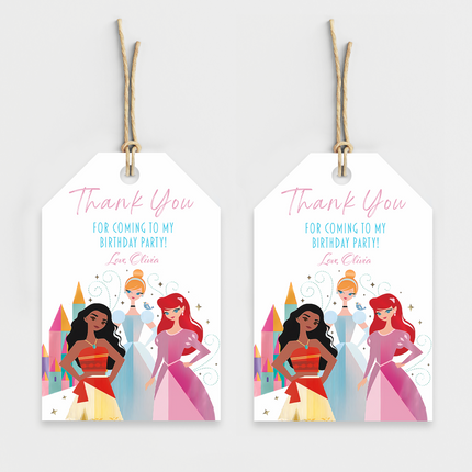 Disney Princess Personalized Thank You Cards, 8 ct