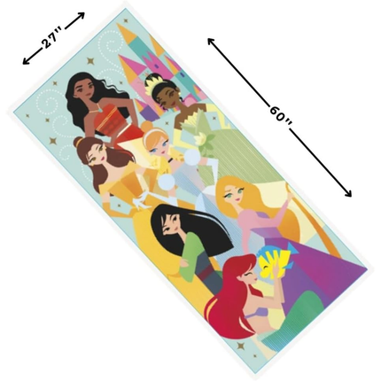 Disney Princess Plastic Door Banner  27" x 60"