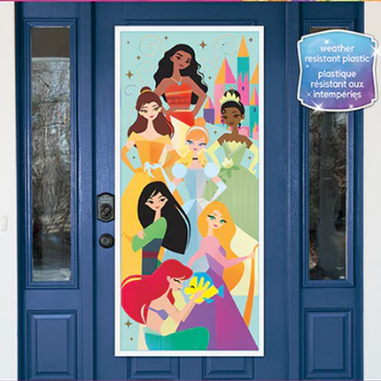 Disney Princess Plastic Door Banner  27" x 60"