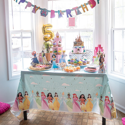 Disney Princess Plastic Tablecloth