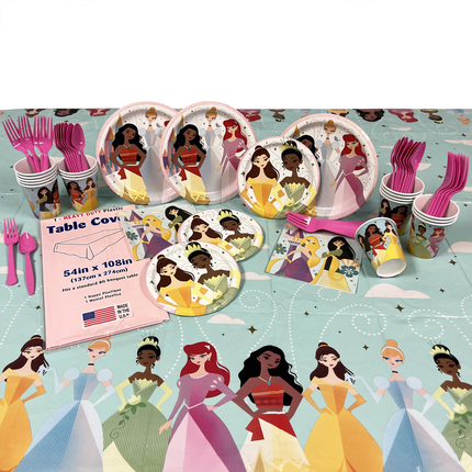 Disney Princess Plastic Tablecloth