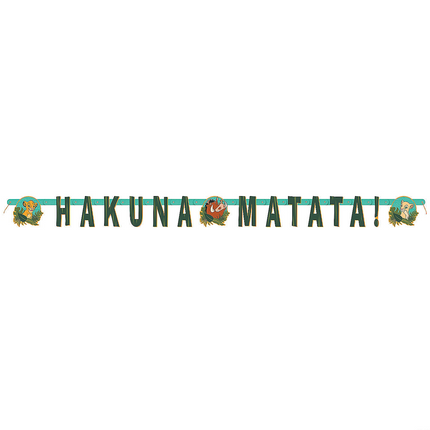 Lion King set component: The Lion King Birthday "Hakuna Matata" Banner, 67 Inches