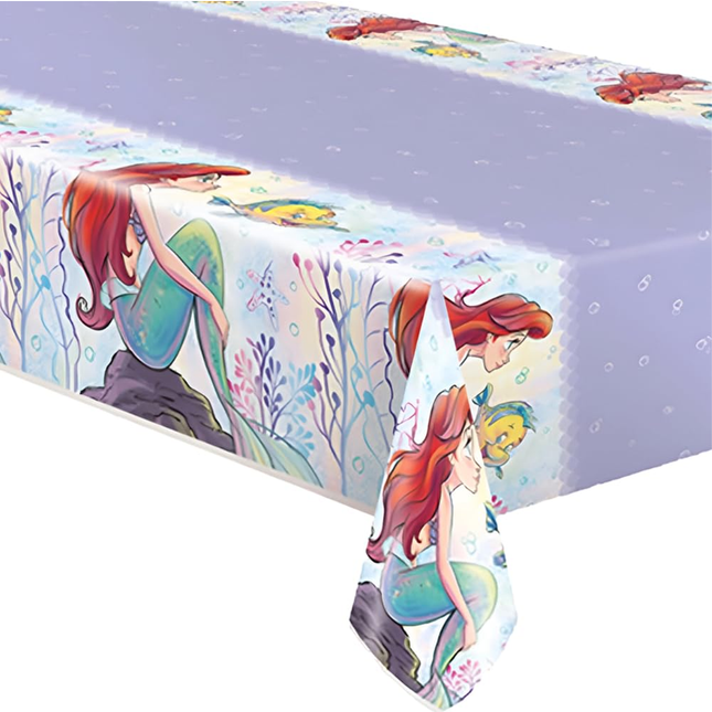 The Little Mermaid Rectangular Plastic Table Cover