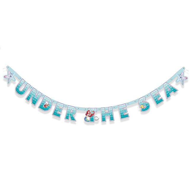 Disney The Little Mermaid "Under The Sea" Jointed Banner