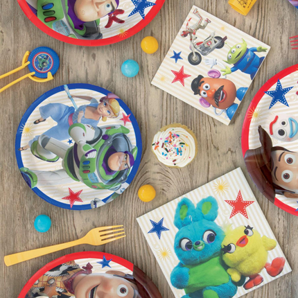 Toy Story 4 Round 7" Dessert Plates, 8ct