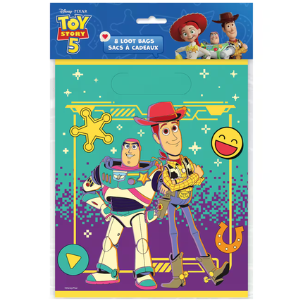 Disney Toy Story 5 Loot Bags 8ct