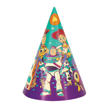 Disney Toy Story 5 Paper Party Hats 8ct