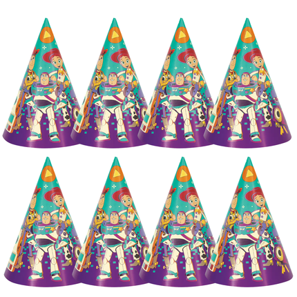 Disney Toy Story 5 Paper Party Hats 8ct
